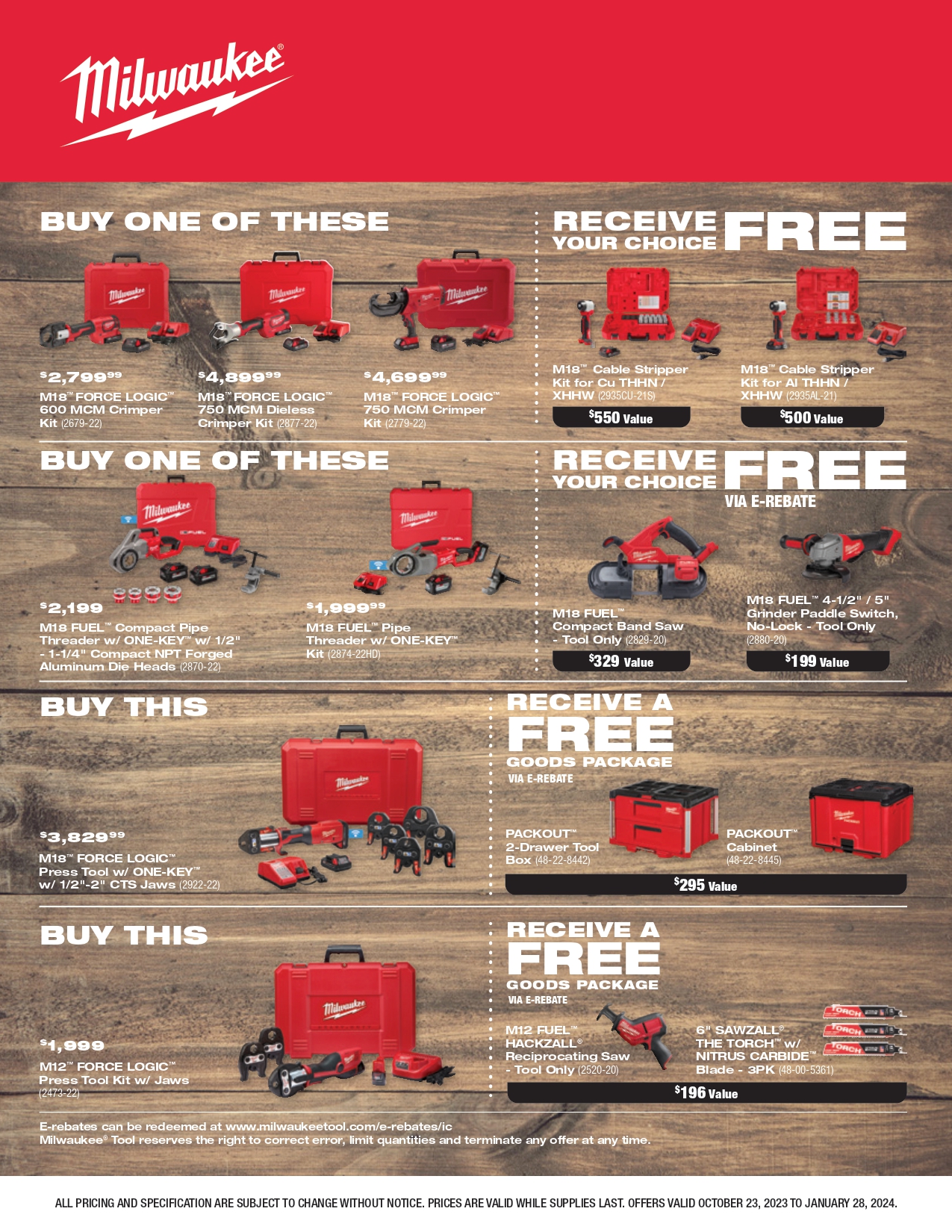 Tool Shack Jacksonville, FL Specials